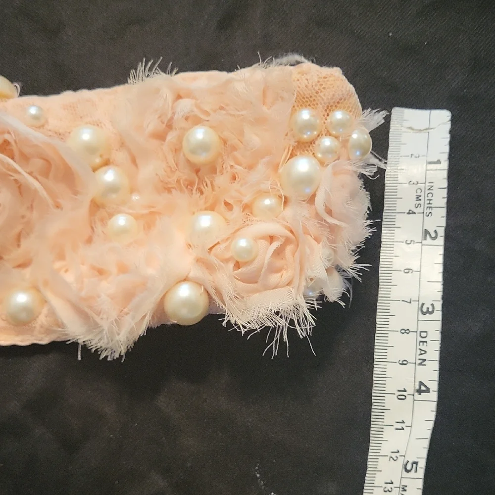 Elegant Pearl-Embellished Headband